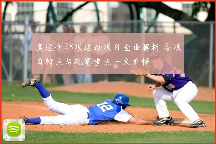 奥运会28项运动项目全面解析 各项目特点与观赛重点一文看懂