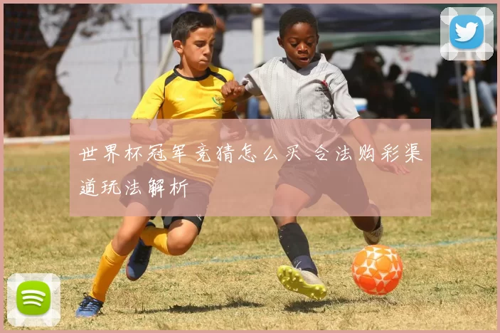 世界杯冠军竞猜怎么买 合法购彩渠道玩法解析